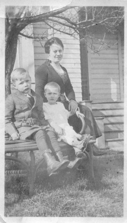 Aunt Lill Yeo, Jack Stiver, and Rita Jones